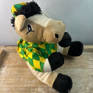 Kentucky Derby Jockey Churchill Charlie Horse 9” Plush “Run For The Roses” 2011